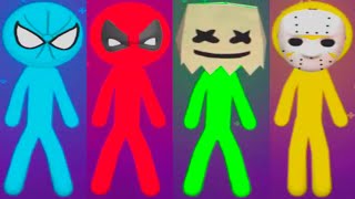 THE STICKMAN MINI GAMES TOURNAMENT Gameplay Walkthrough STICKMAN PARTY Android Game