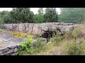 ГСВГ. Разрушенный бункер на  Ютербогском полигоне 23.06.2021