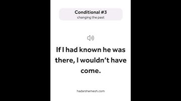 Practice Conditionals