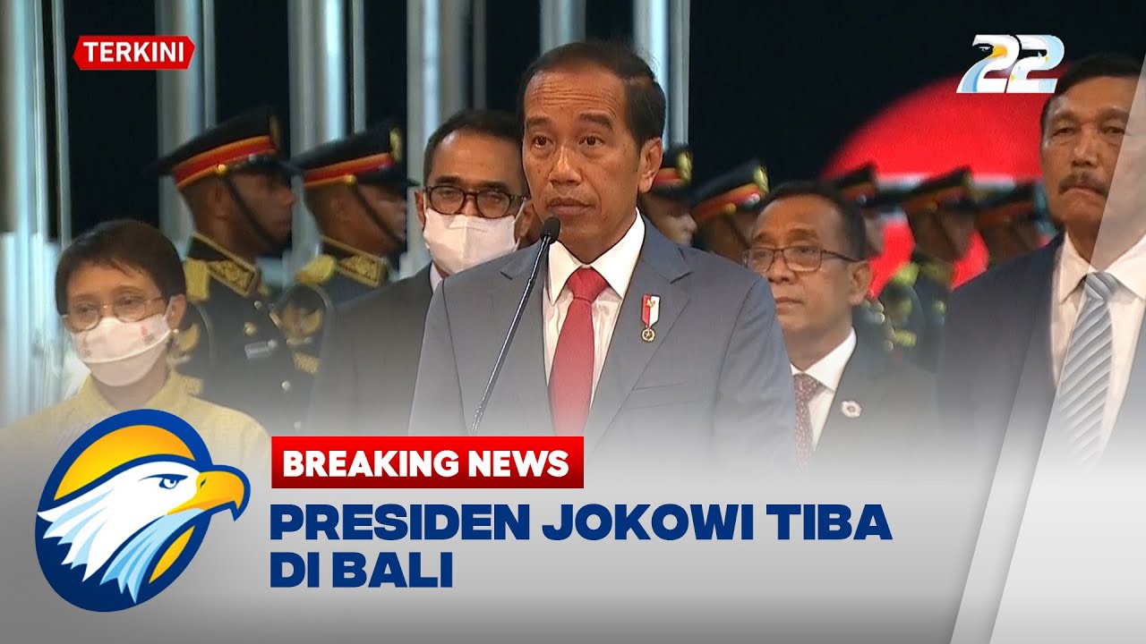 Presiden Jokowi Tiba Di Bali