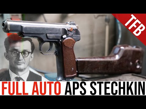 Vidéo: Pistolet Stechkin : calibre, spécifications et photo