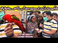 Lalukhet Exotic Birds Market Karachi 27-6-21 Red Lories Blue and Gold Macaw Alexandrine Grey parrot