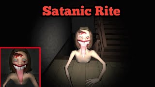 Meeting Momo the Ghost - Satanic Rite The Horror Game Full Gameplay screenshot 2