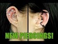 All About My New EAR Piercings | Pain, Price, Future Goals, & Healing!