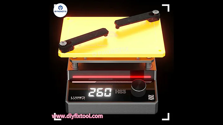 Repairing mobile phone PCB problems?LUOWEI HS3 preheating platform to solve! #diyfixtool #diyphone
