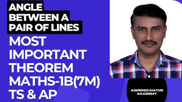 ANGLE BETWEEN PAIR OF LINES | PAIR OF STRAIGHT LINES | INTERMEDIATE | MATHS-1B