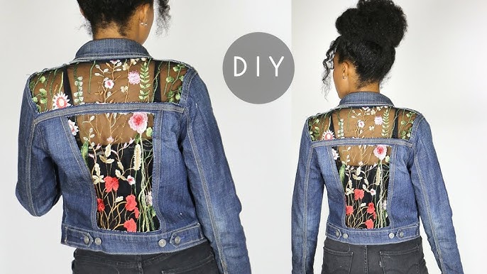 Louis Vuitton Repurposed Jeans Jacket – Create Fashion Now