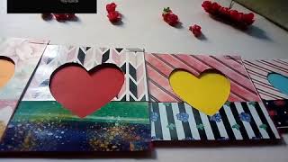 Infinity heart slider card