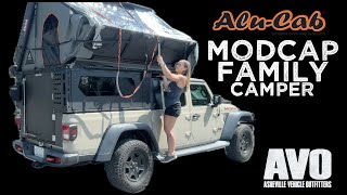 🔥 Alu-Cab ModCAP Family Camper on a Jeep Gladiator