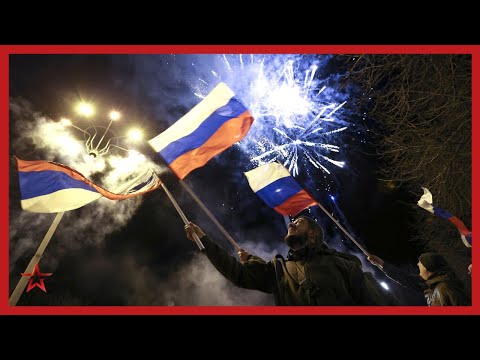 Триколоры и крики «Ура!»: как в Донбассе отреагировали на признание независимости со стороны РФ