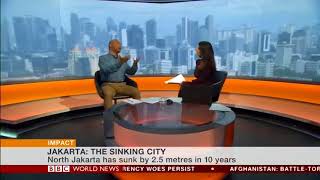 Why is Indonesian capital Jakarta sinking?