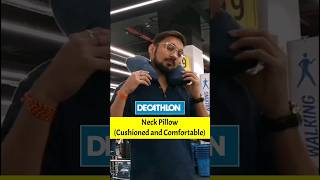 Decathlon Neck Pillow Travel Inflatable Cushion | Decathlon India...#decathlon #shorts #shortvideo