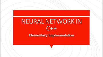 Neural Network Implementation in C++ and Error Visualization