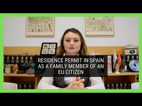 Family Member of an EU Citizen Residence Permit in Spain (Requirements and Legal Process)