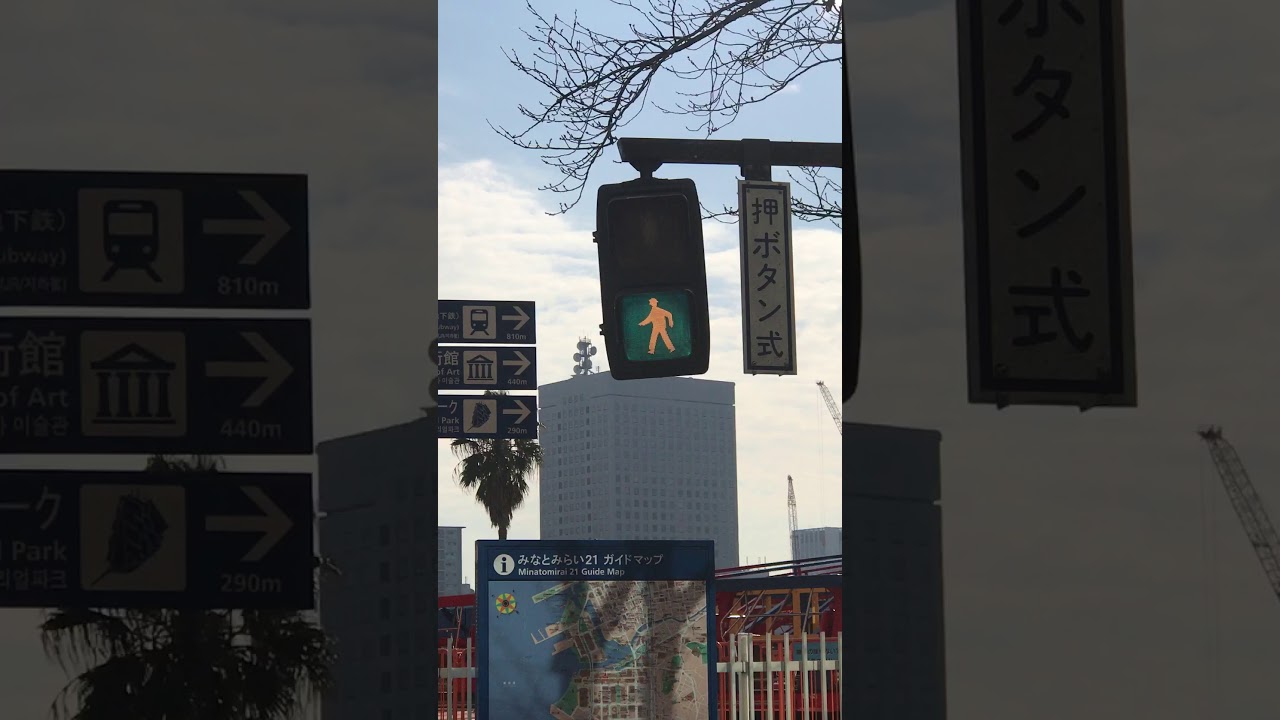 Tokyo Japan traffic lights