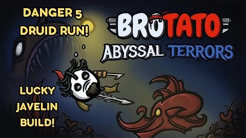 Javelin Druid OBLITERATES Danger 5 Brotato!