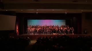 CMS 8th grade chorus   Winter 2018