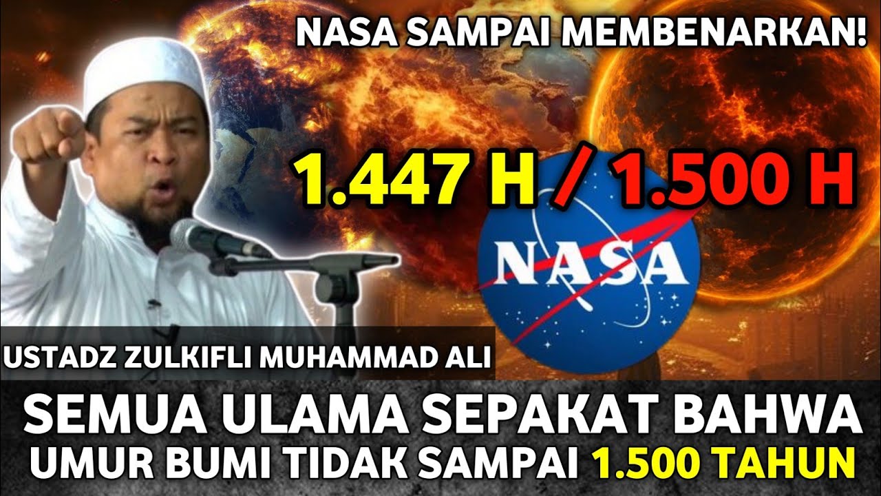 ASTAGFIRULLAH! TINGGAL BERAPA TAHUN LAGI KITA DIDUNIA INI! - USTADZ ZULKIFLI MUHAMMAD ALI