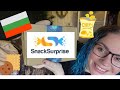 ENGLISH GIRL TRIES BULGARIAN SNACKS - SNACK SURPRISE