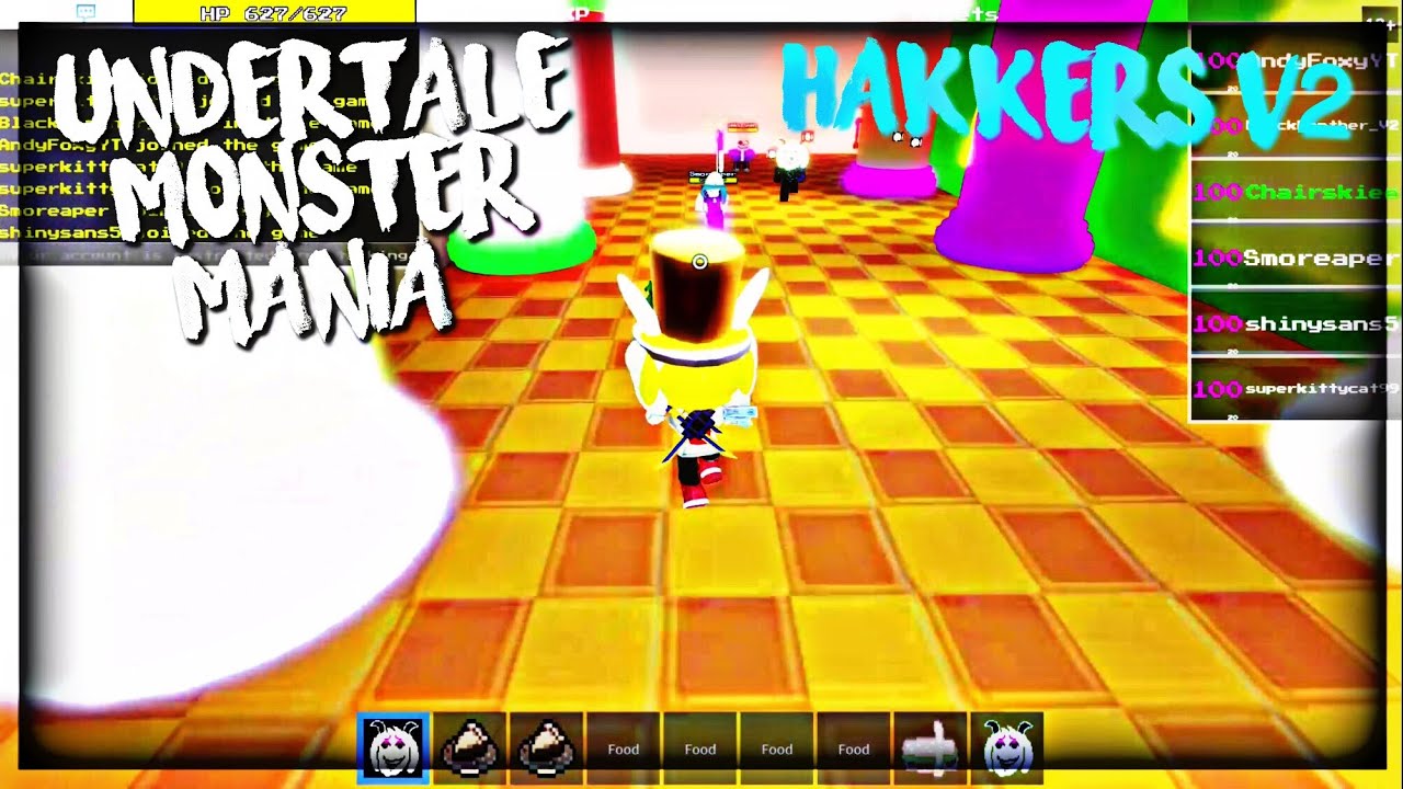 Roblox Undertale Survive The Monsters Green Man Level 120 By - roblox undertale monster mania snowman xmas event