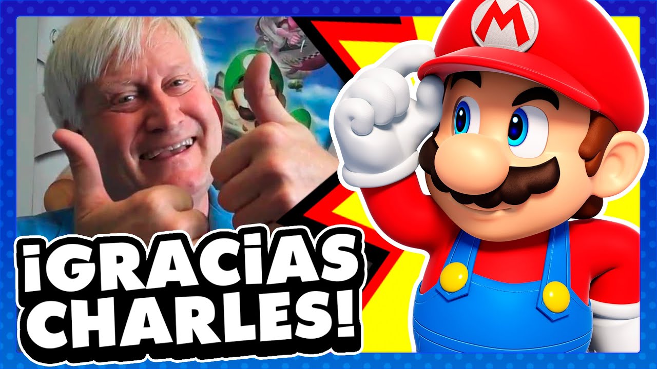 Se RETIRA la Voz de Super Mario: GRACIAS CHARLES MARTINET - YouTube