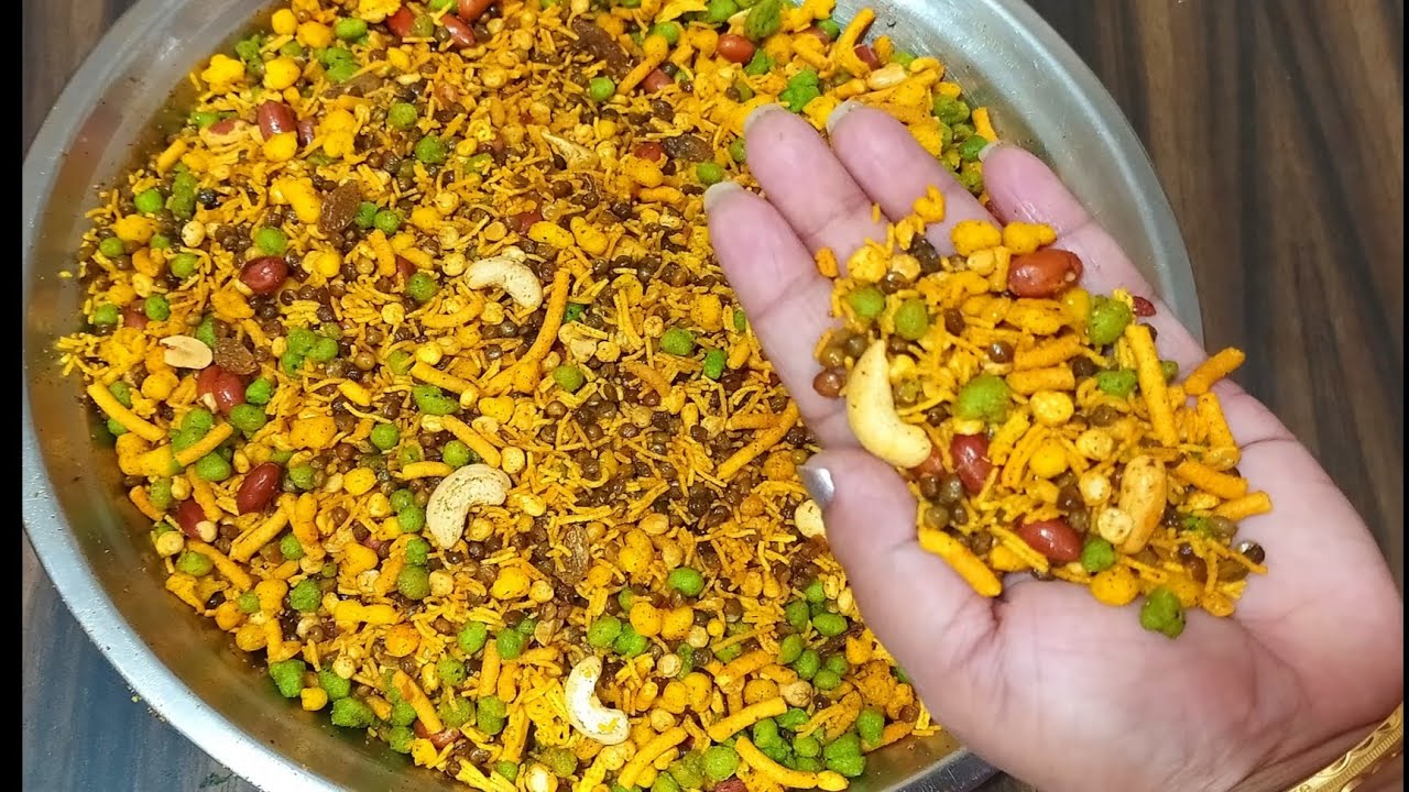 मार्केट जैसी मिक्स नमकीन बनाने का सबसे आसान तरीका/Mixture Namkeen Recipe/Mix Namkeen/Namkeen Recipe/