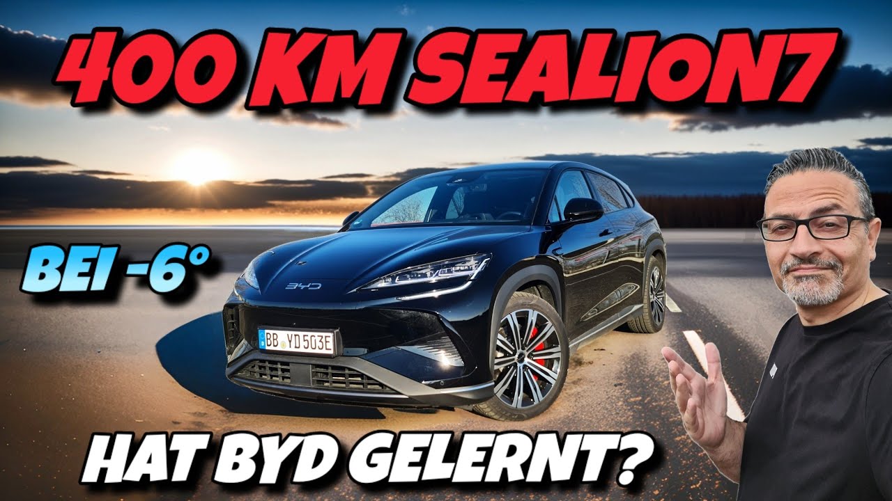ERSTE Langstrecke im BYD SEALION7! So weit kommt er, so schnell lädt er wirklich! #ev #byd