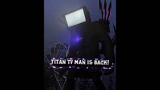 Titan Tv Man Is Back?! Skibidi Toilet 66 Edit #Shorts #Viral #Fyp