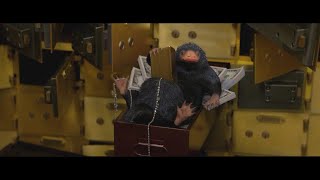 The Niffler Scene | Bank Robbery | The Fantastic Beast & Where To Find Them (2016) Movie Clip