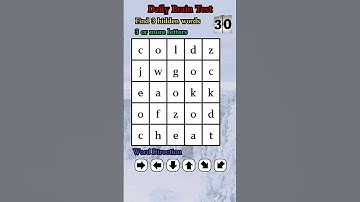 Find all hidden words. Are you brain? [S18]