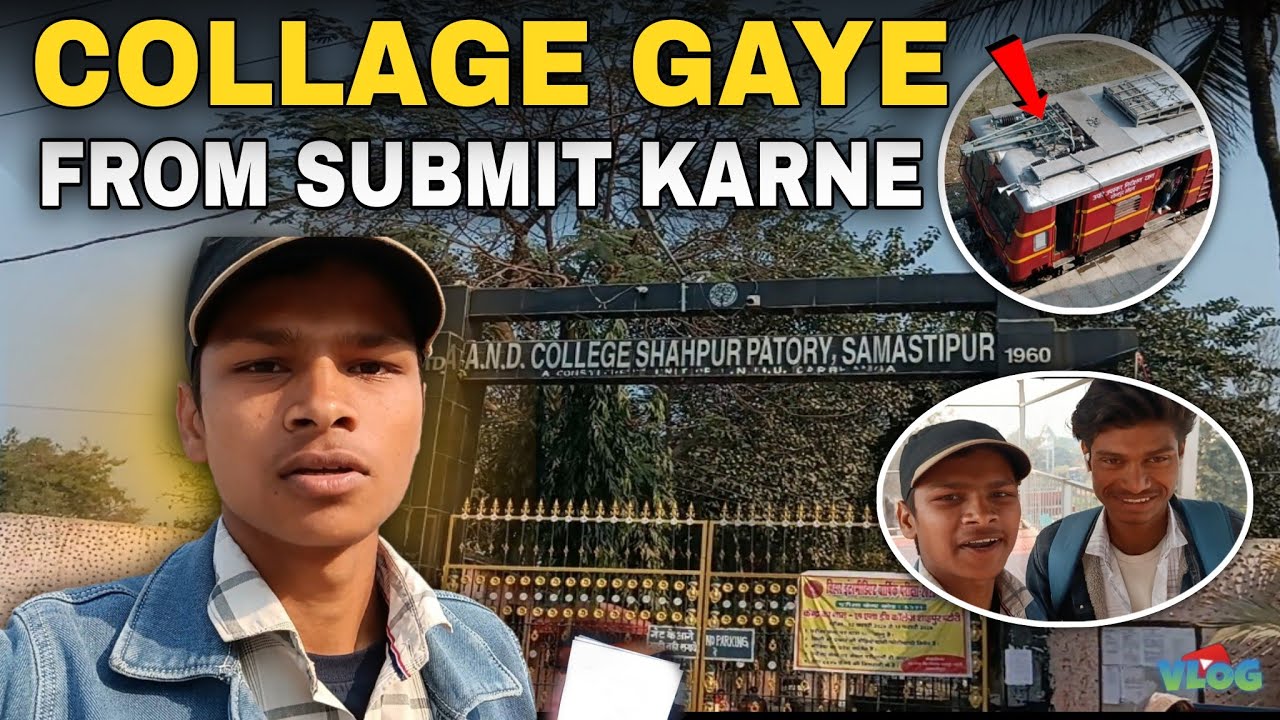 College Me Document Submit Karne Gaya 😅 | Full Enjoy Vlog