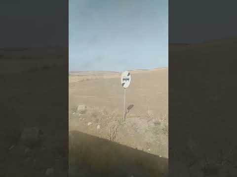 طريق تونس بنزرت عبر الحافلة العادية قرب مدينة العالية1