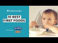 10 best first foods | Presented by Stonyfield YoBaby
