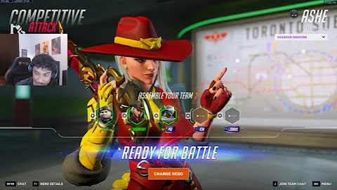 RANK 26! SSG Sugarfree PRO ASHE ft. PGE Genji POTG! Overwatch 2 Season 16 Ranked!