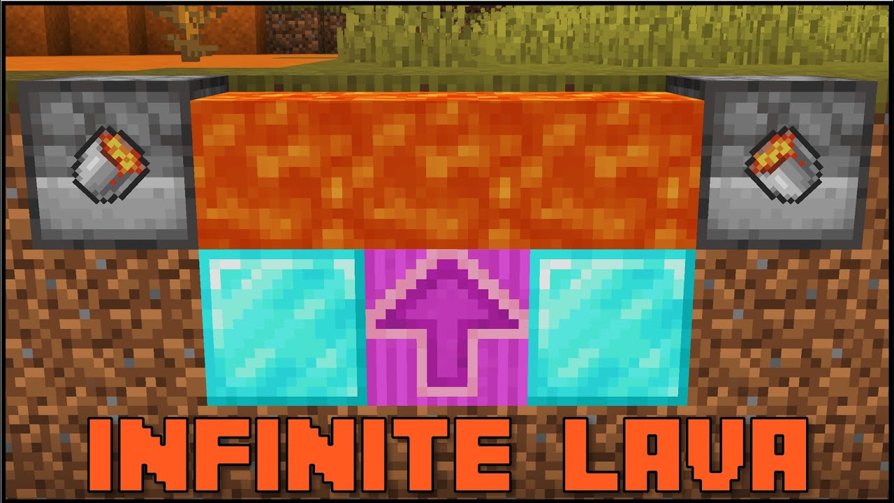 Minecraft - How To Get Infinite Lava! - YouTube