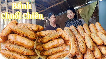 Đây là cách pha bột Bánh Chuối Chiên phồng to giòn xốp để cả ngày vẫn giòn