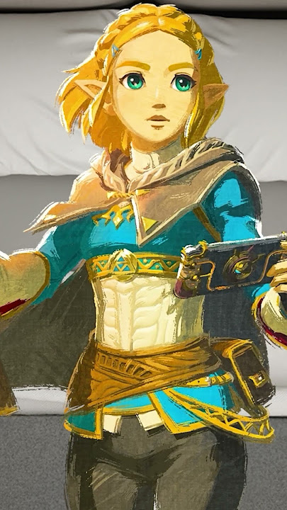 Link Rides the Master Cycle #zelda #mastersword #totk #zeldasword #zeldatearsofthekingdom #zeldatotk