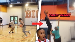 THIS DUNK SHUT THE GYM DOWN!!!