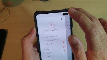 Galaxy S10 / S10+: How to Change Email Account Name