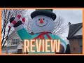 ЁЯОДGemmy 12 Ft Inflatable Candy Cane Snowman Review тШГя П ЁЯОДGemmy 12 Ft Inflatable Candy Cane Snowman Review тШГя П