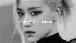 Download lagu rosé - hard to love (slowed   reverb)