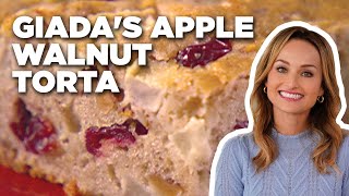How to Make Giada's Apple Walnut Torta | Everyday Italian | Food Network