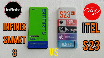 iTEL S23 vs infinix smart 8 : speed test comparaison
