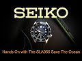 Hands On Seiko Prospex 1968 Diver's Modern Re-interpretation Save the Ocean Limited Edition SLA055