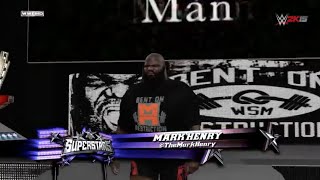 WWE 2K15 Entrances - Mark Henry, Rob Van Dam, and Adrian Neville