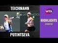 Jil Teichmann vs. Yulia Putintseva | 2020 Lexington Second Round | WTA Highlights