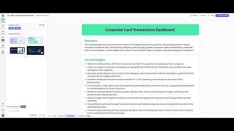 Build a Corporate Card Transactions Dashboard in 2 Minutes with AI - Bricks Tutorial