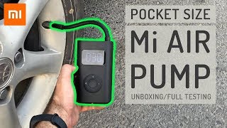 Xiaomi Air pump  Tested on everything that inflates!