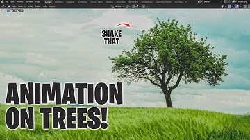 Blender Tutorial - Animate Tree in 1 Min!