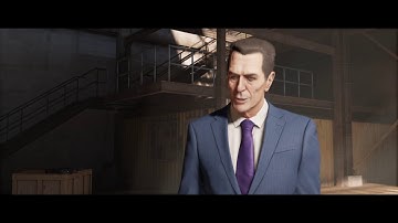 Source Filmmaker 2 (S2FM) Gman lighting test (HL:A Spoilers!!!)